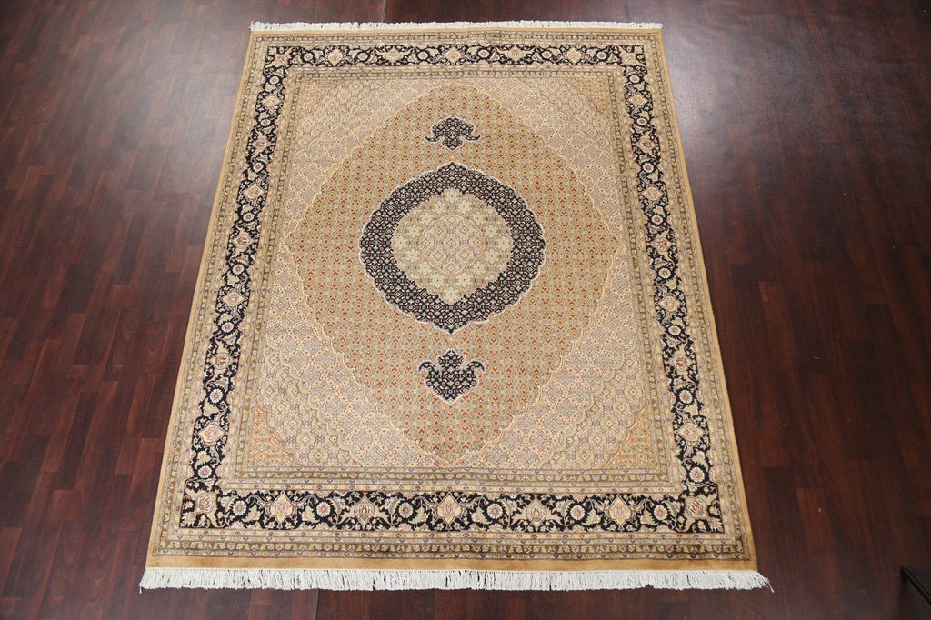 Vegetable Dye Tabriz Mahi Persian Area Rug 8x10