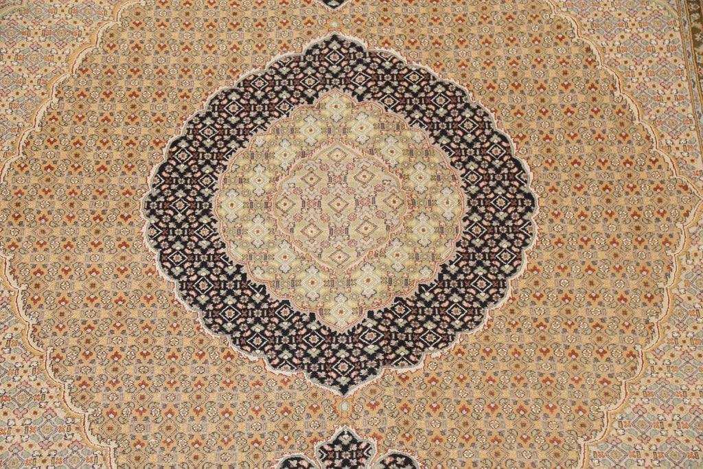 Vegetable Dye Tabriz Mahi Persian Area Rug 8x10