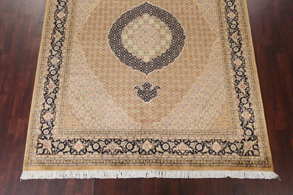 Vegetable Dye Tabriz Mahi Persian Area Rug 8x10