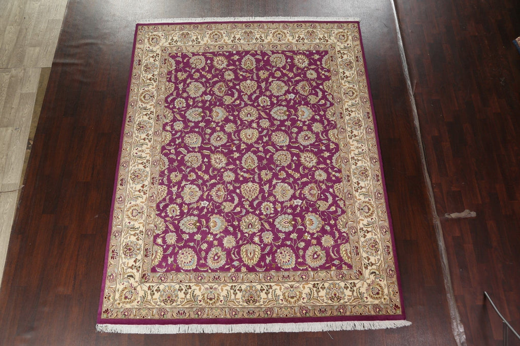 Vegetable Dye Tabriz Handmade Area Rug 8x10