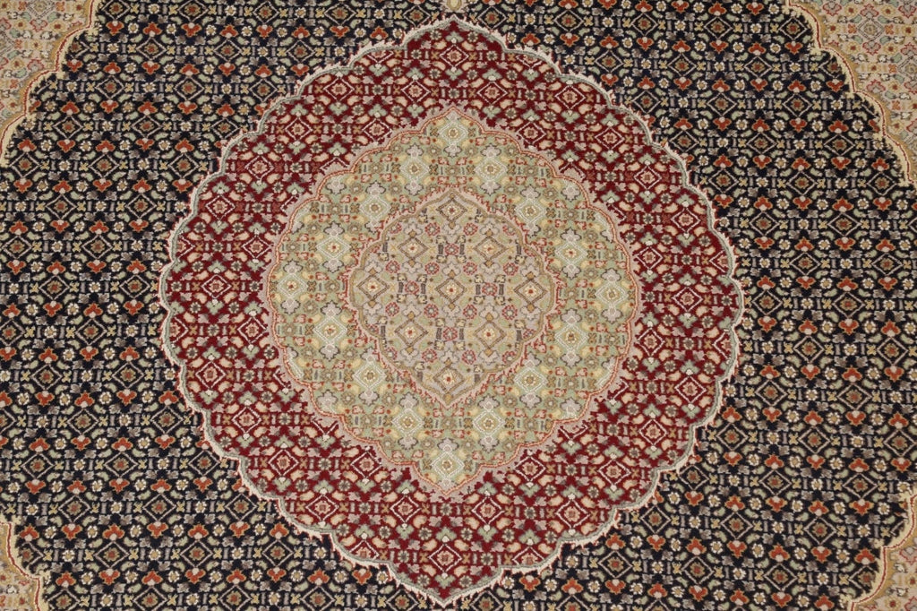 Vegetable Dye Tabriz Mahi Persian Area Rug 8x10