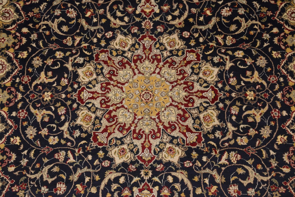 Vegetable Dye Tabriz Wool/ Silk Area Rug 8x10