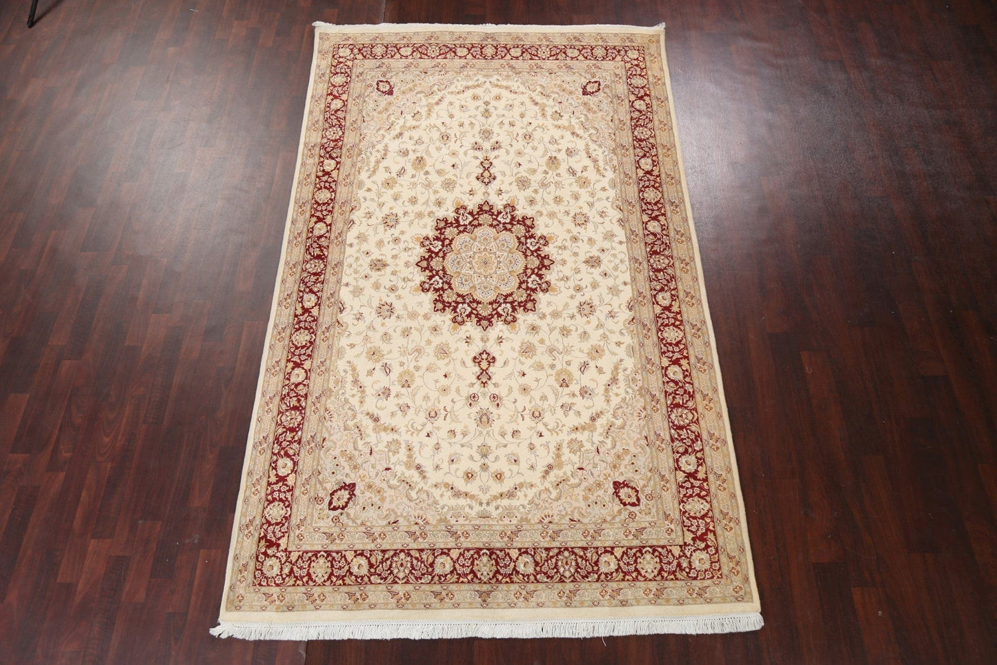 Vegetable Dye Tabriz Oriental Area Rug 6x11