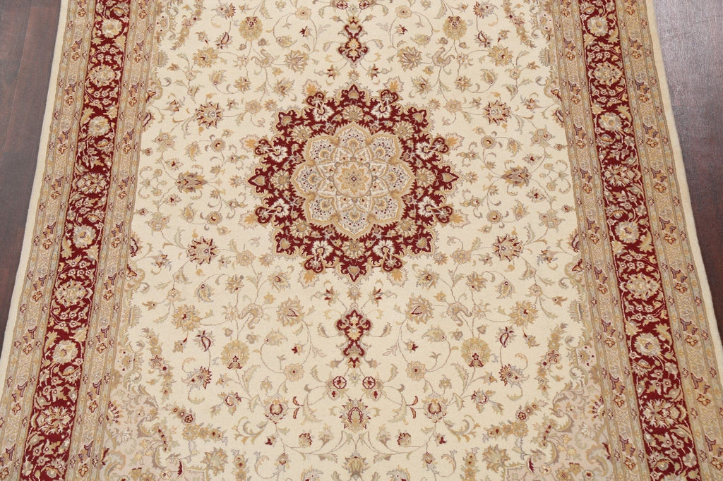 Vegetable Dye Tabriz Oriental Area Rug 6x11