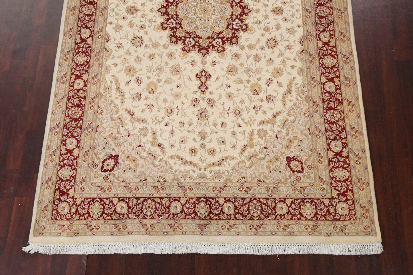 Vegetable Dye Tabriz Oriental Area Rug 6x11