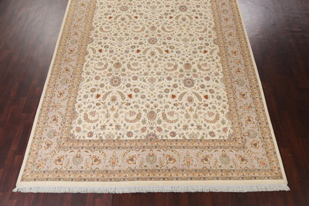 Vegetable Dye Tabriz Wool Handmade Rug 10x15