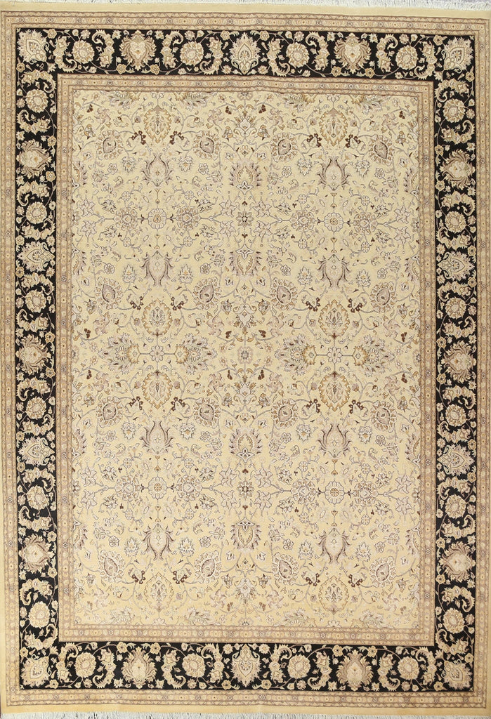 Vegetable Dye Tabriz Handmade Area Rug 9x12