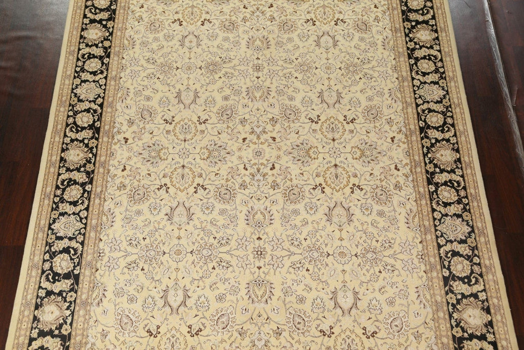 Vegetable Dye Tabriz Handmade Area Rug 9x12