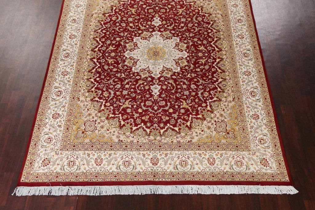 Vegetable Dye Tabriz Handmade Area Rug 8x10