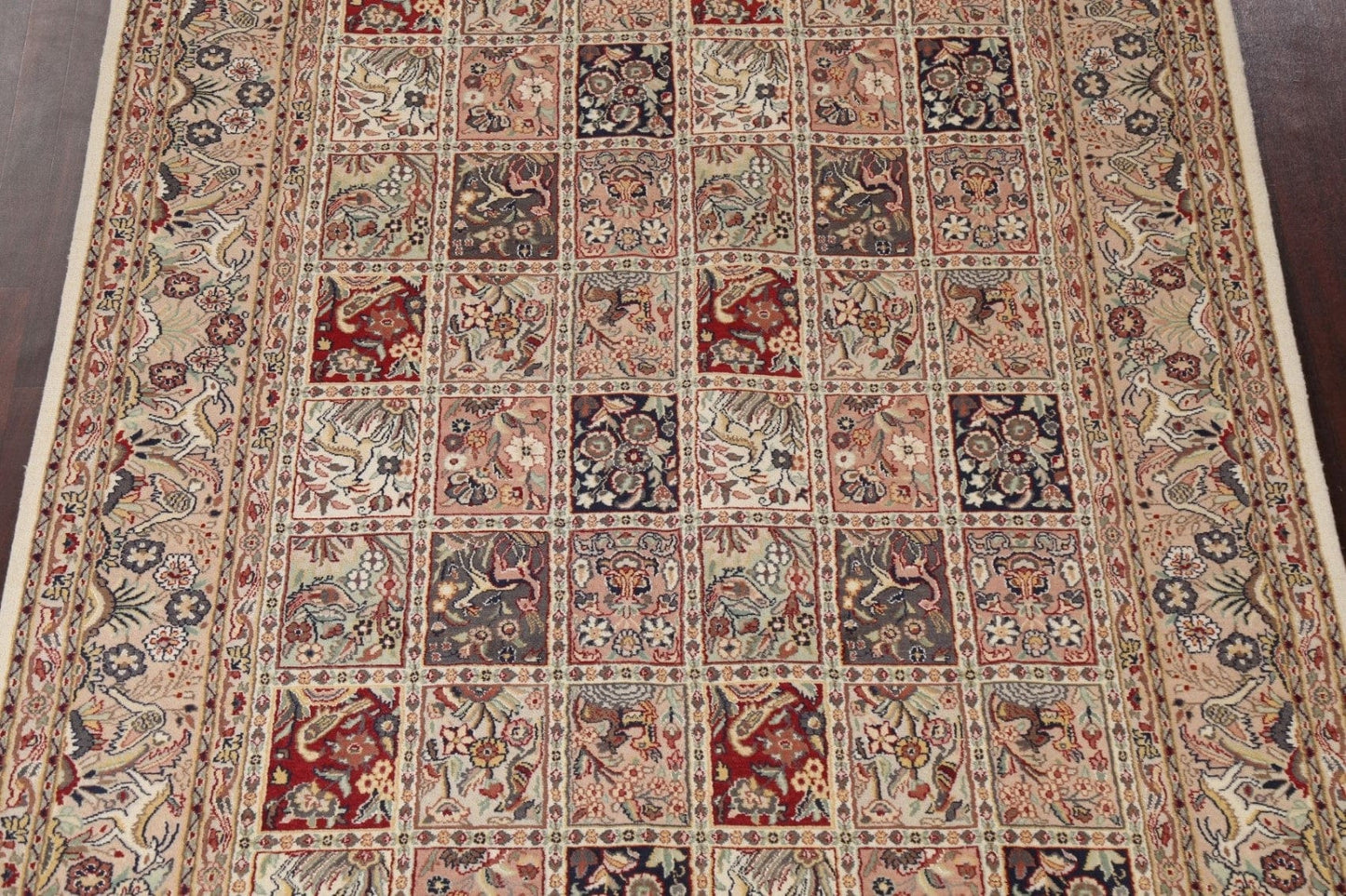 Vegetable Dye Tabriz Persian Area Rug 7x11