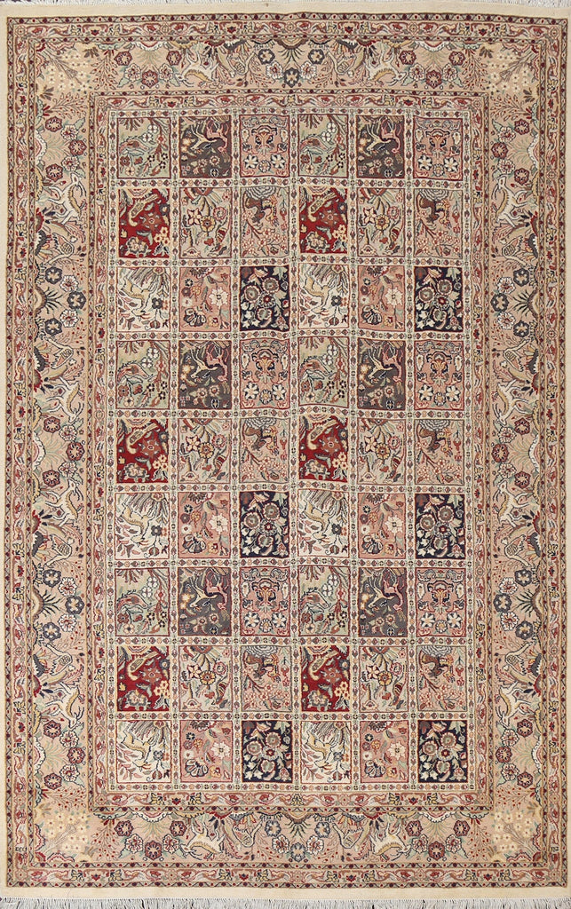 Vegetable Dye Tabriz Persian Area Rug 7x11