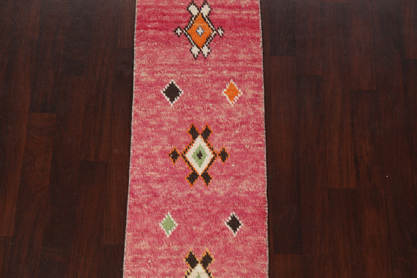 Tribal Moroccan Handmade Runner Rug 2x9