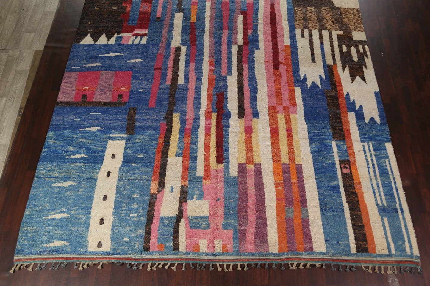 Wool Moroccan Handmade Rug 12x19