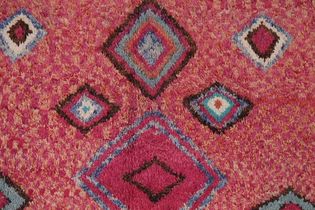 Geometric Moroccan Handmade Area Rug 6x10