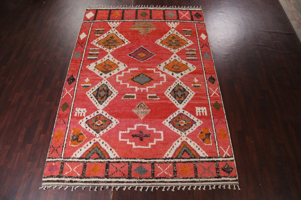 Tribal Moroccan Handmade Area Rug 9x13