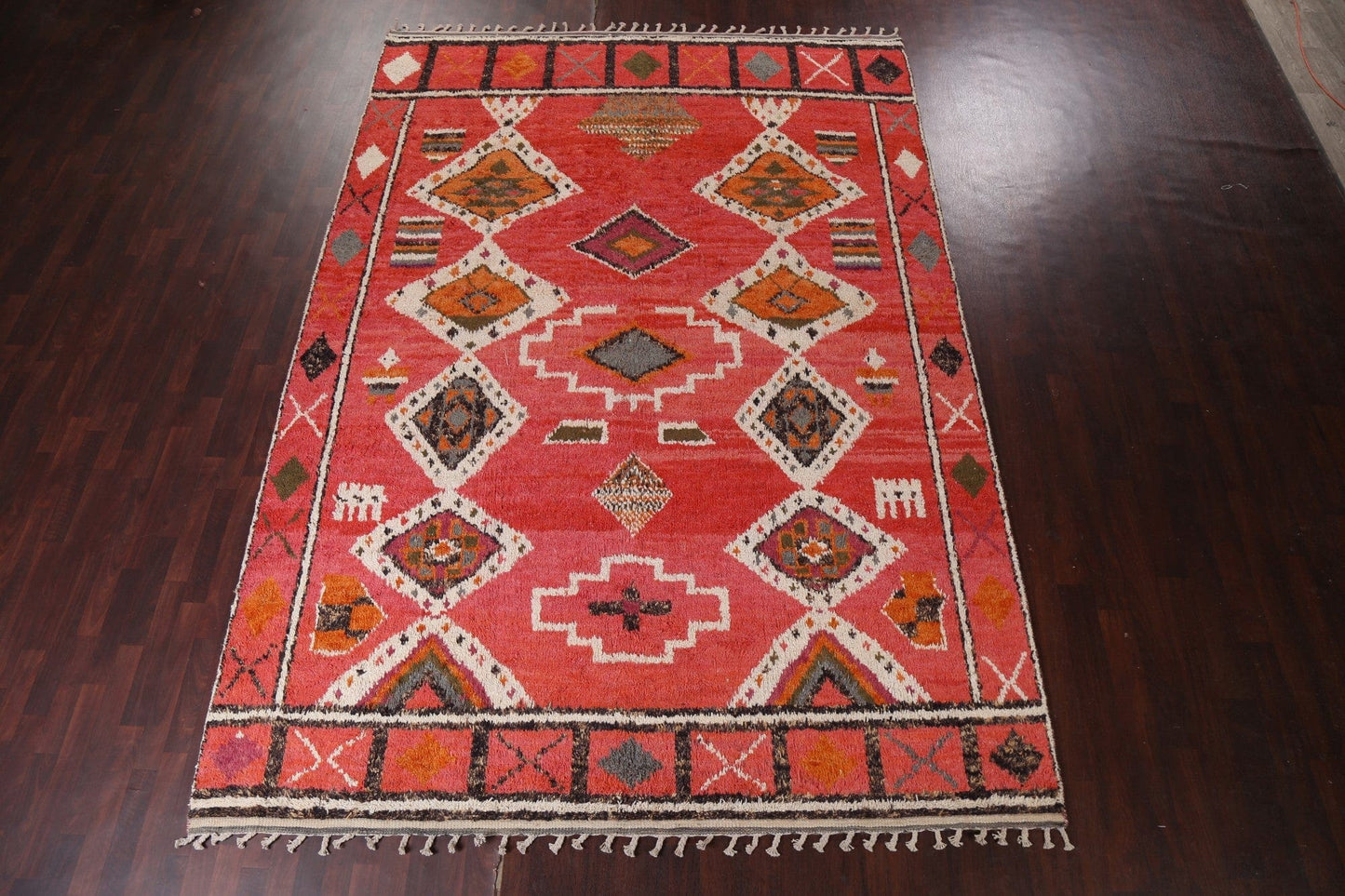 Tribal Moroccan Handmade Area Rug 9x13