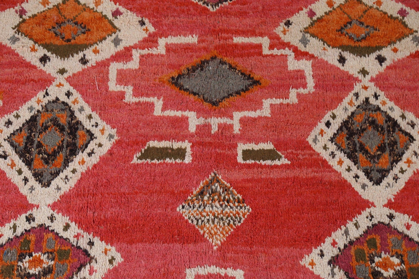 Tribal Moroccan Handmade Area Rug 9x13