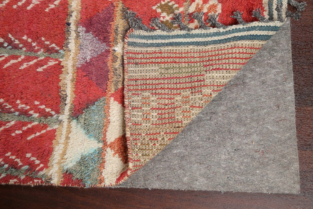 Wool Moroccan Handmade Area Rug 7x11