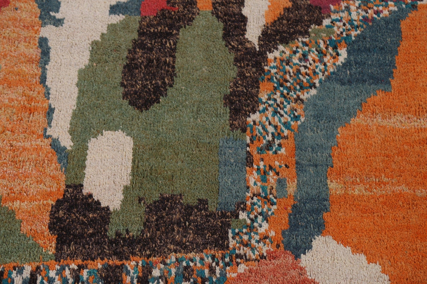 Abstract Moroccan Handmade Area Rug 9x13