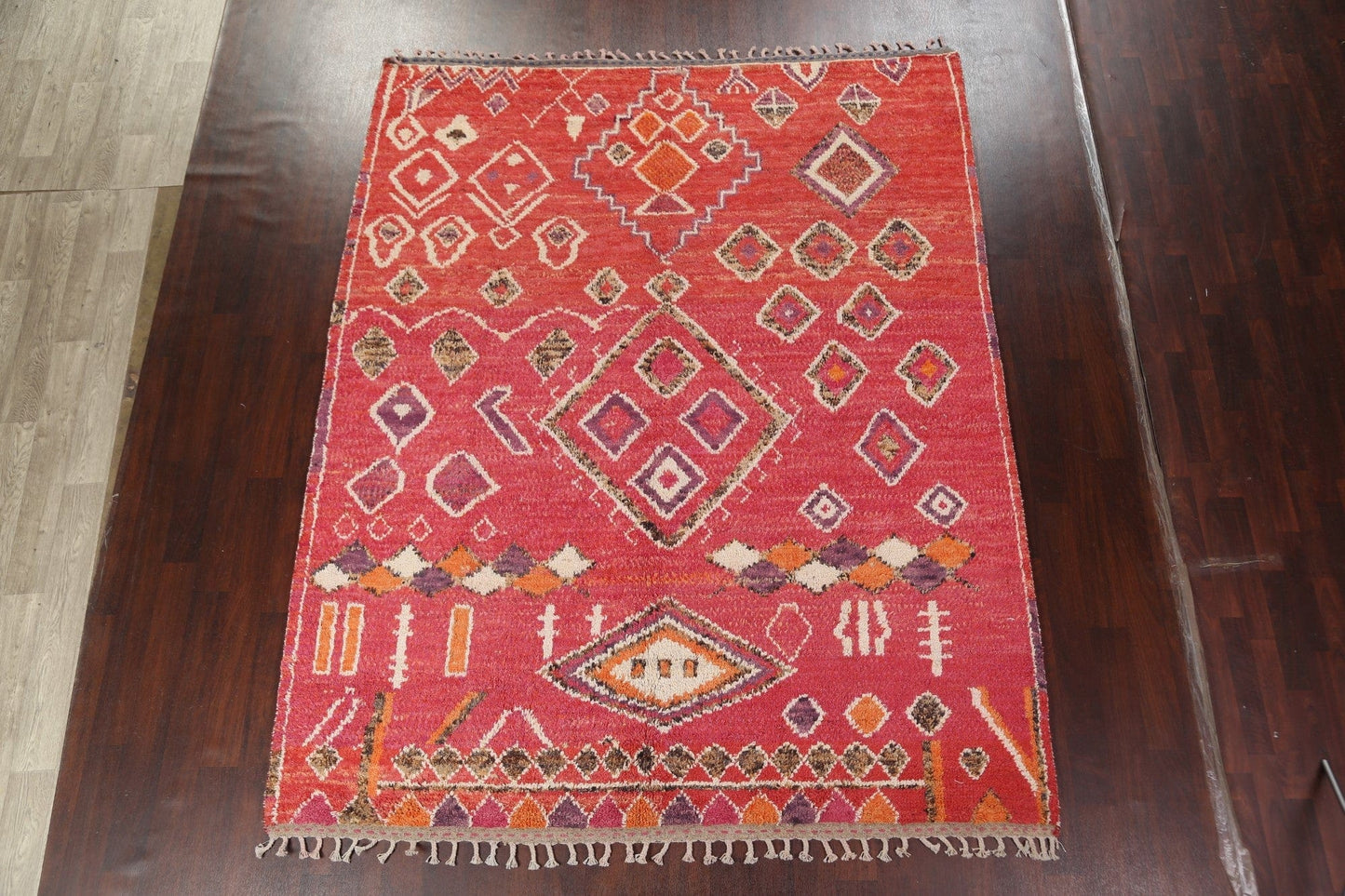 Geometric Moroccan Handmade Area Rug 8x10