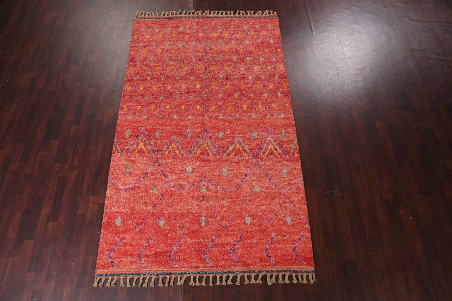 Trellis Moroccan Handmade Area Rug 6x10