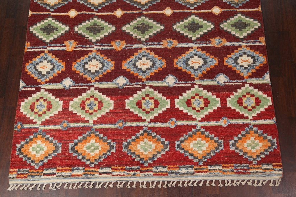 Geometric Moroccan Handmade Area Rug 9x13