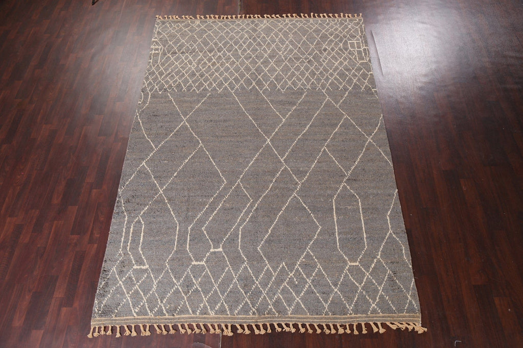 Trellis Moroccan Handmade Area Rug 8x11