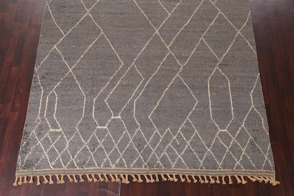 Trellis Moroccan Handmade Area Rug 8x11