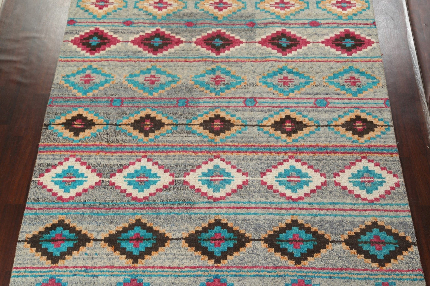 Geometric Moroccan Handmade Area Rug 9x13