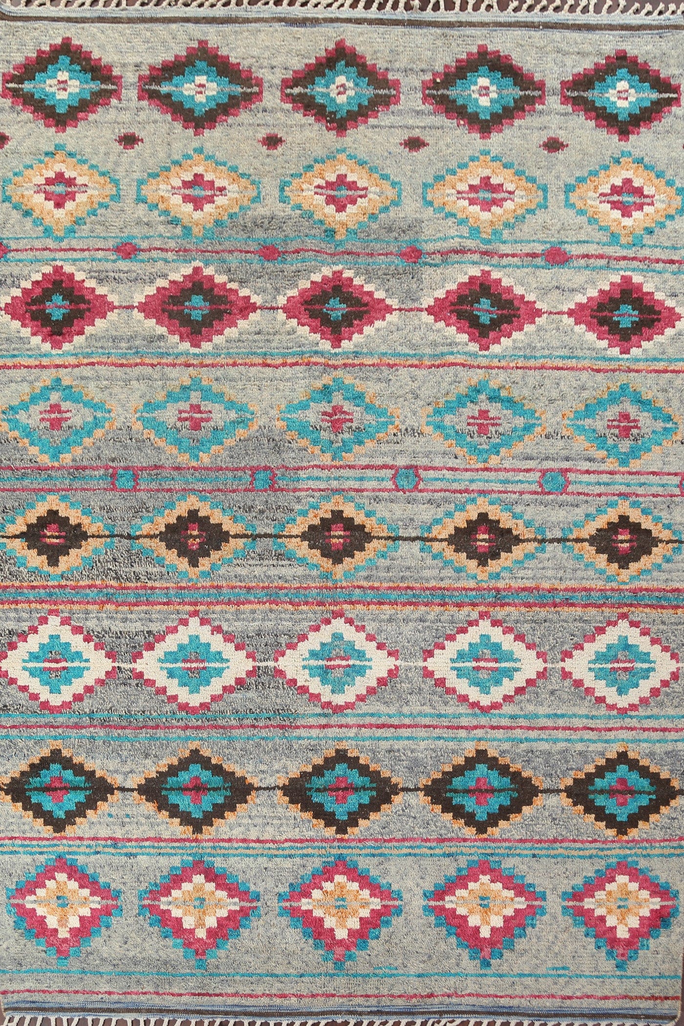 Geometric Moroccan Handmade Area Rug 9x13