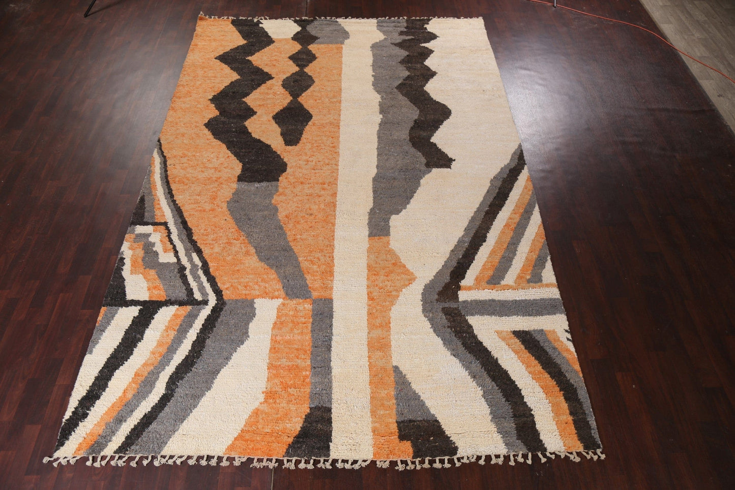 Handmade Moroccan Wool Area Rug 10x14