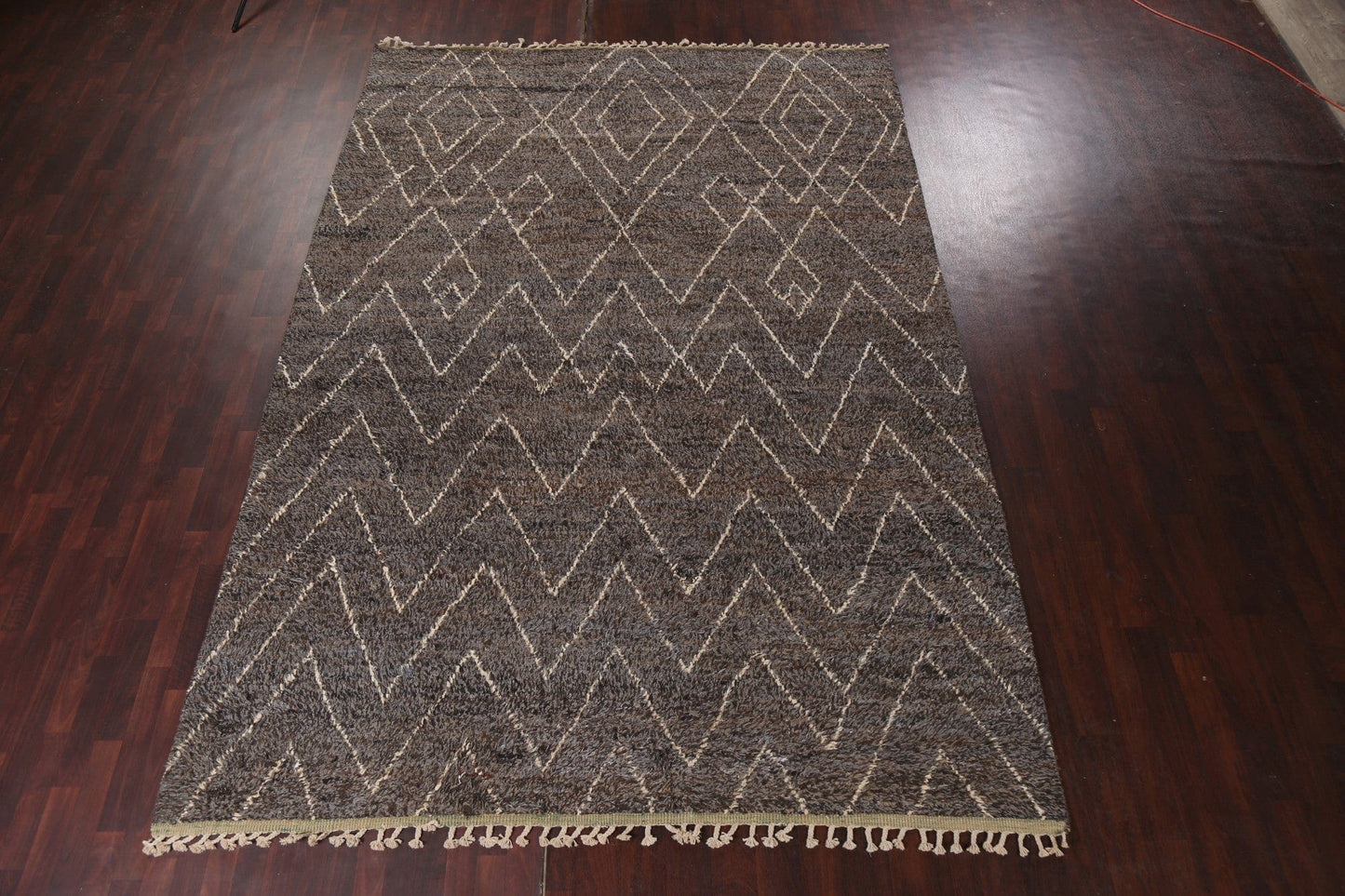 Chevron Moroccan Oriental Area Rug 9x13