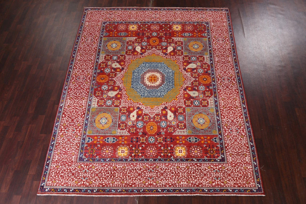 Vegetable Dye Heriz Serapi Wool Area Rug 8x10