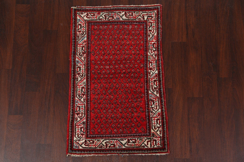 Boteh Botemir Persian Handmade Wool Rug 3x4