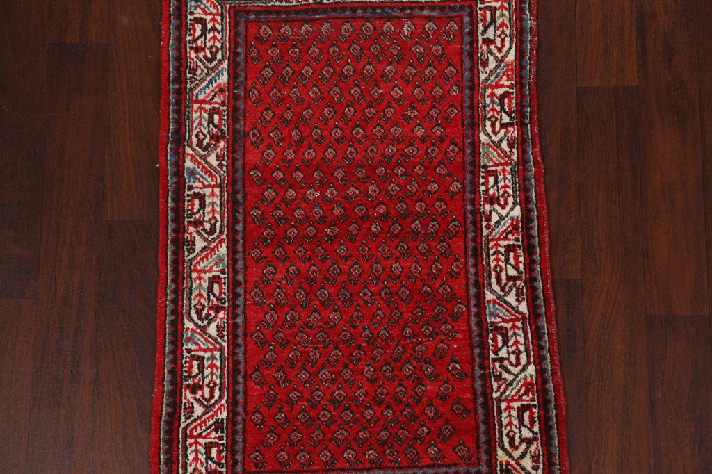 Boteh Botemir Persian Handmade Wool Rug 3x4