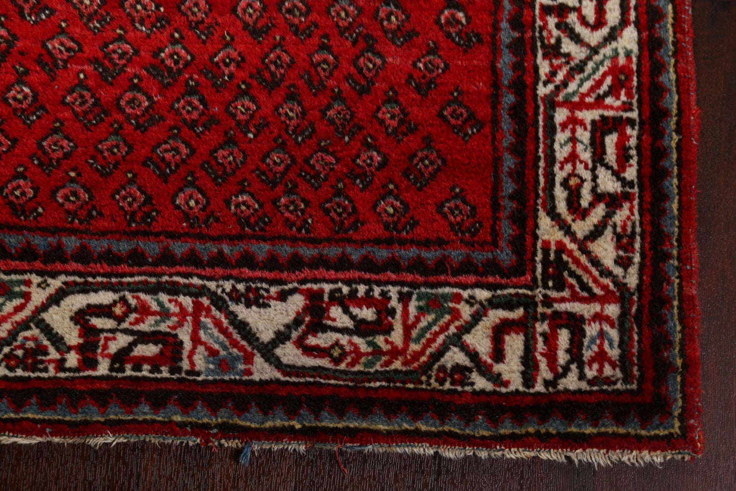 Boteh Botemir Persian Handmade Wool Rug 3x4