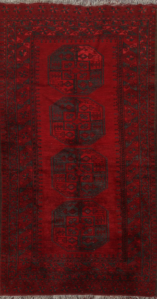 Elephant Feet Balouch Oriental Area Rug 4x8