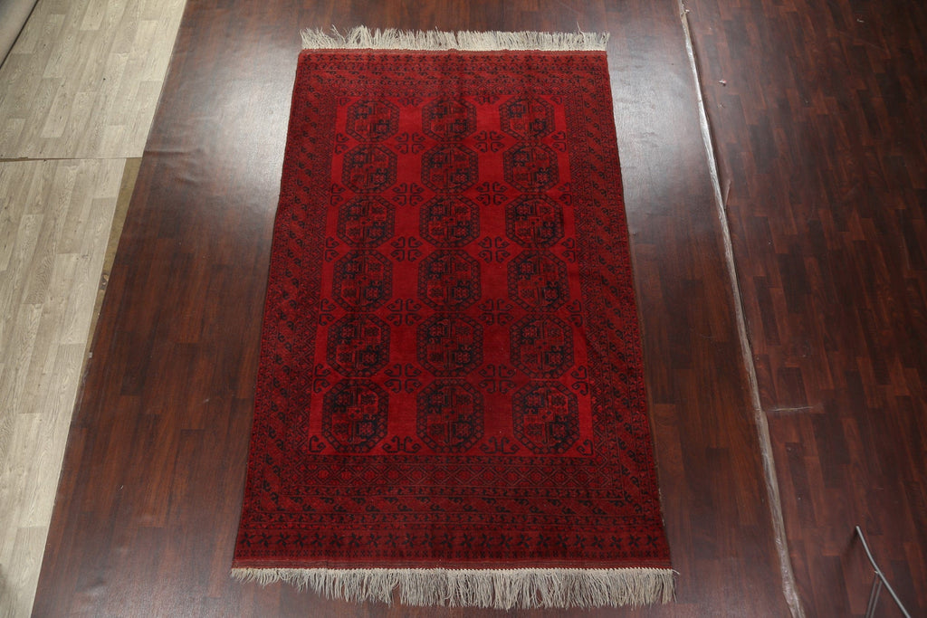 Elephant Feet Balouch Wool Area Rug 7x11