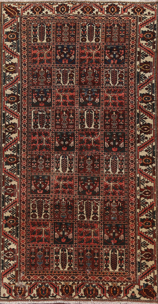 Garden Design Bakhtiari Persian Area Rug 5x10