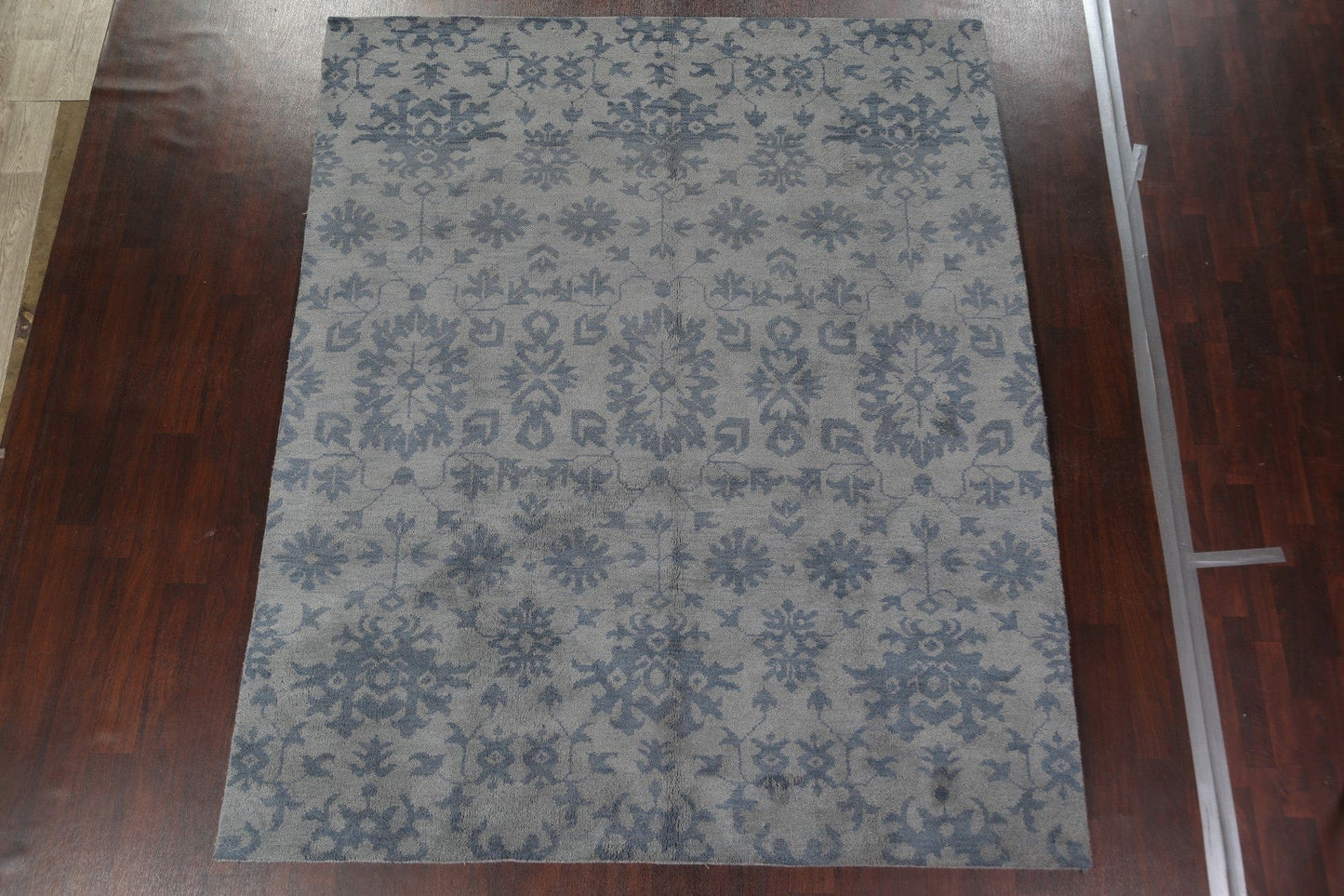 All-Over Wool Handmade Area Rug 8x10