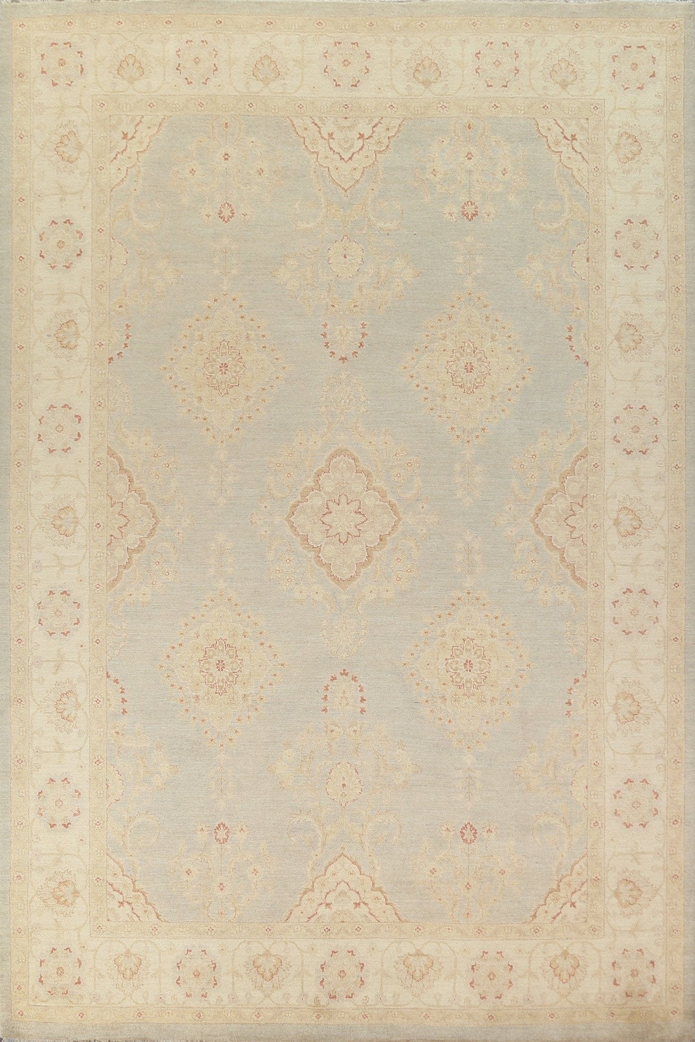 Handmade Oushak Chobi Wool Area Rug 9x12