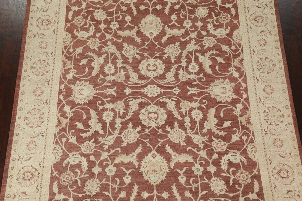 Floral Oushak Chobi Handmade Area Rug 8x10