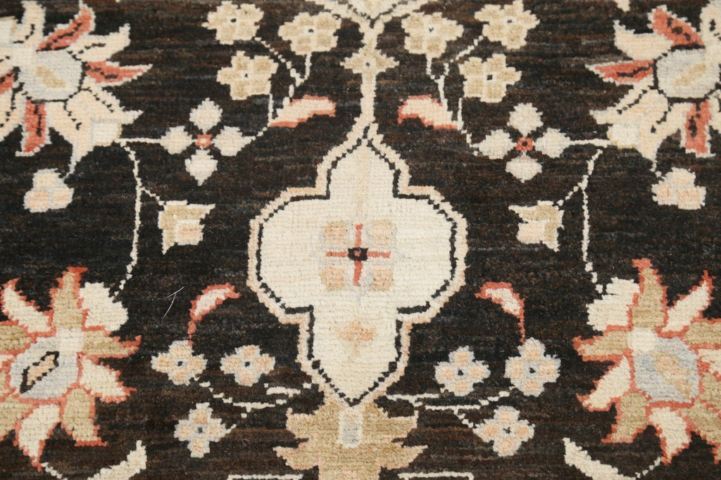 Wool Oushak Chobi Oriental Round Rug 10x10