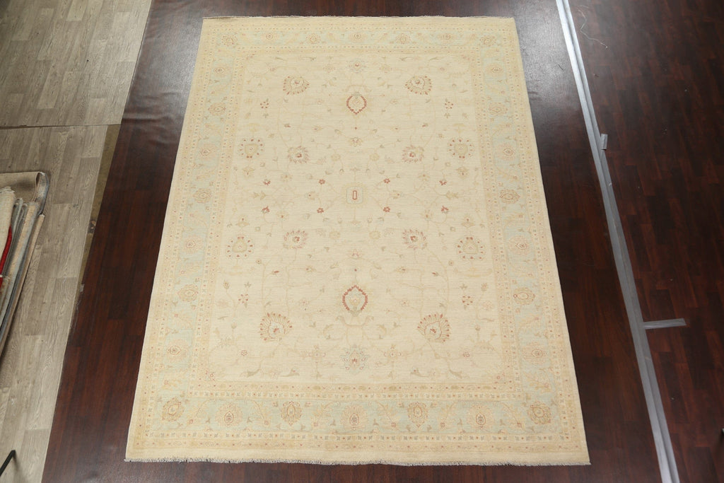 Handmade Oushak Chobi Wool Area Rug 9x12