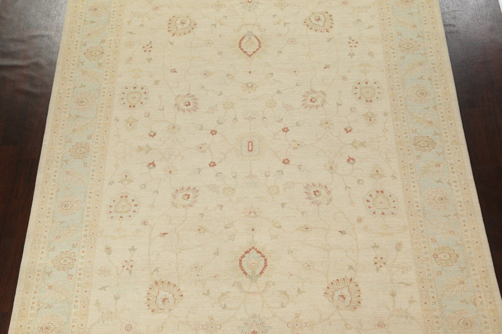 Handmade Oushak Chobi Wool Area Rug 9x12