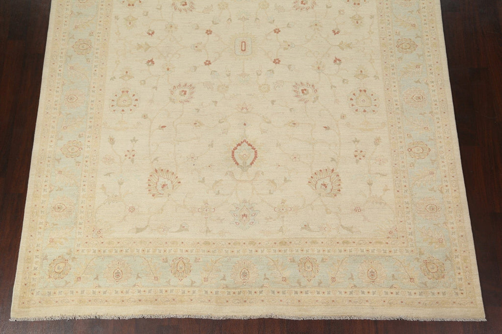 Handmade Oushak Chobi Wool Area Rug 9x12