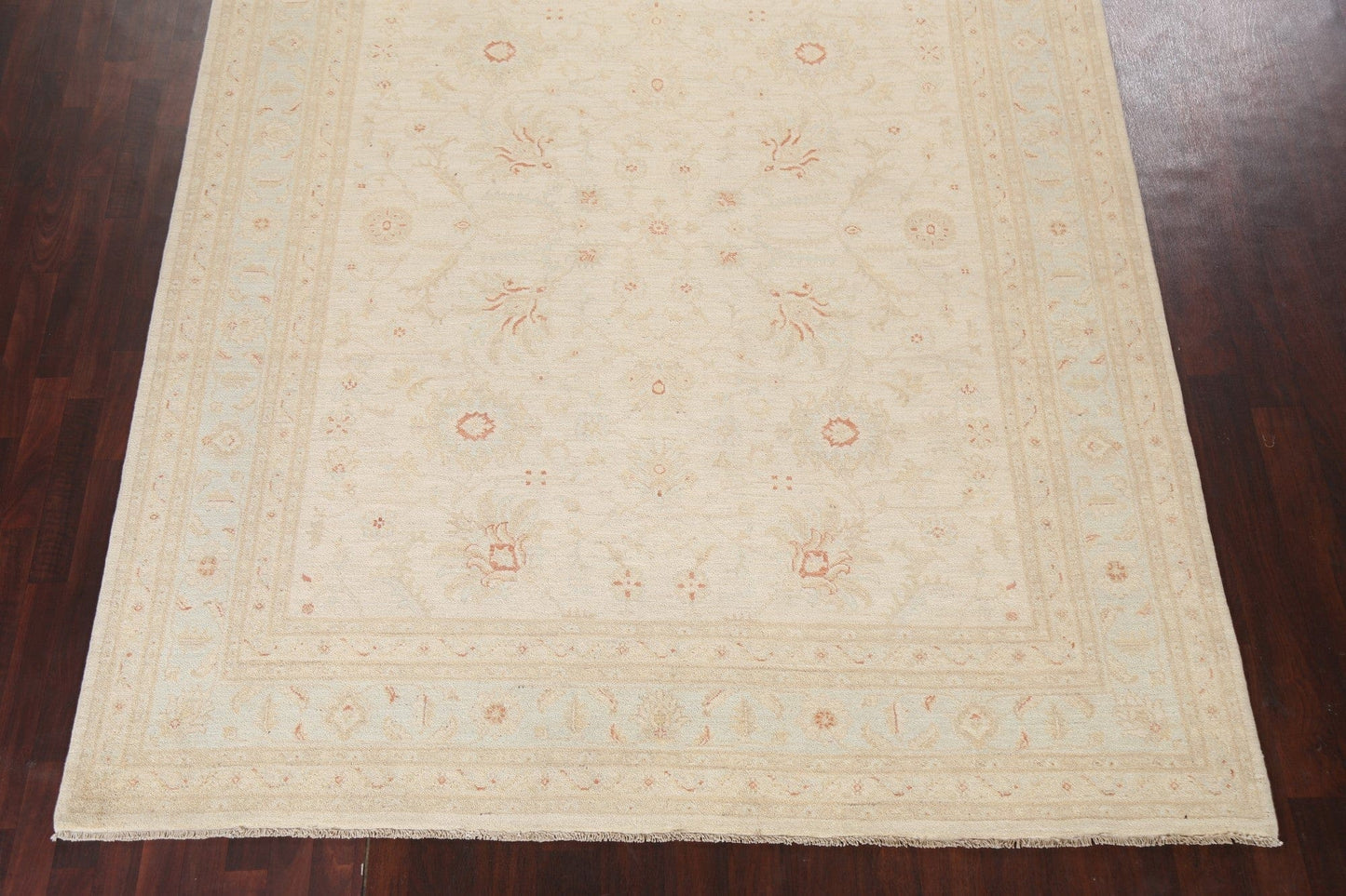 Handmade Oushak Chobi Wool Area Rug 8x10