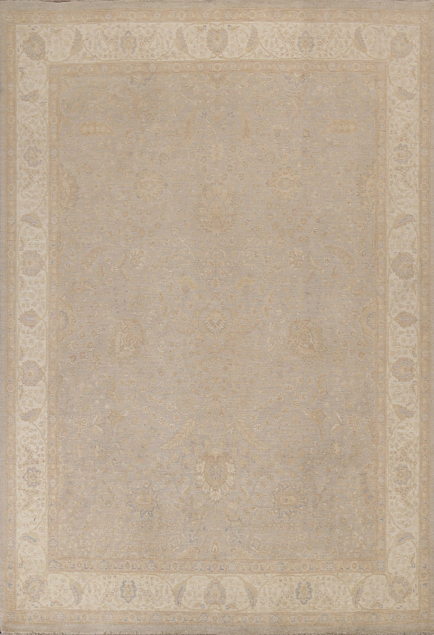 Wool Oushak Chobi Handmade Area Rug 8x10