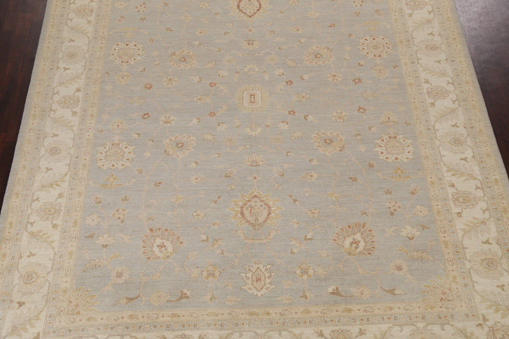 Wool Oushak Chobi Handmade Area Rug 9x12