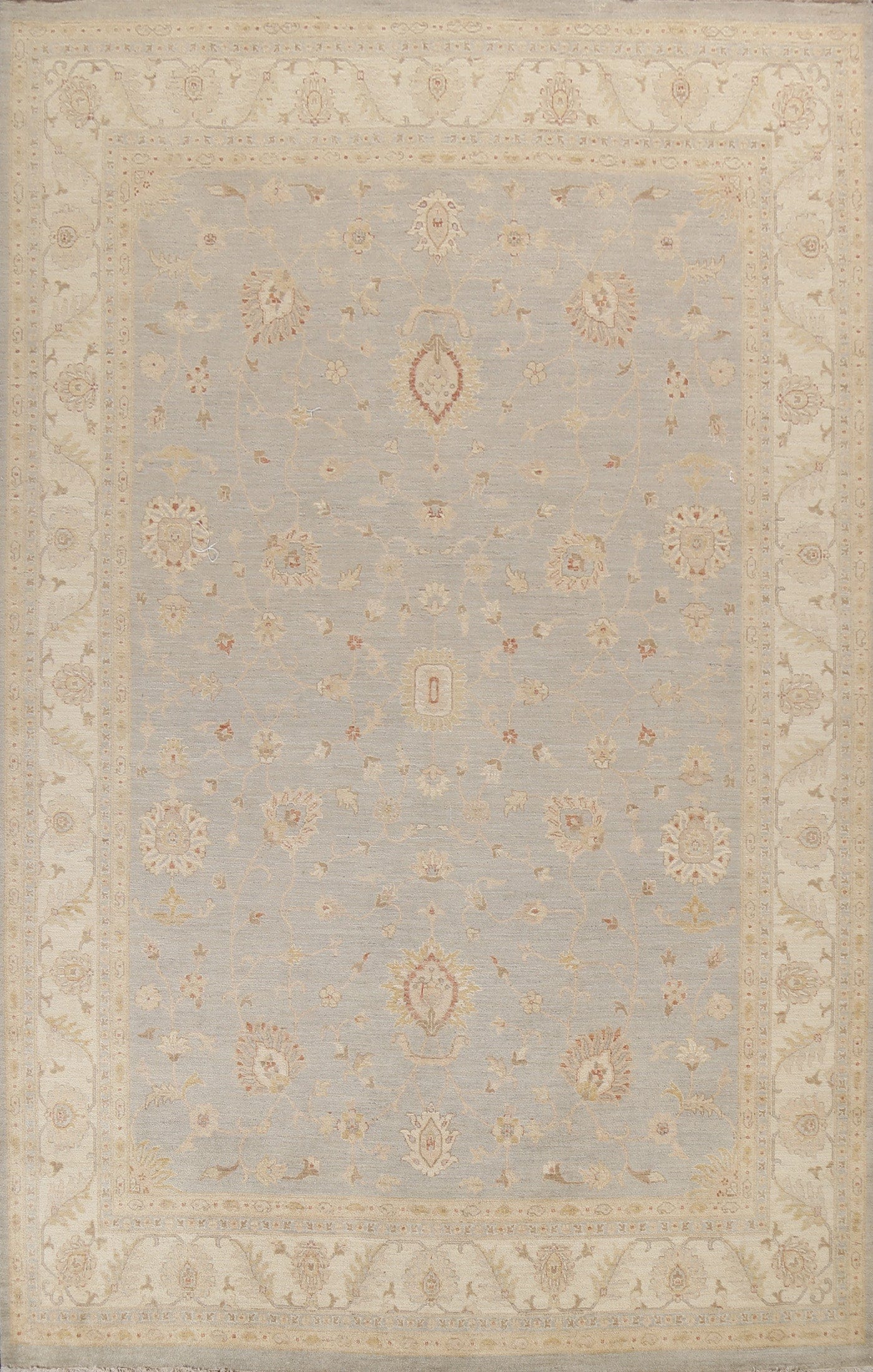 Wool Oushak Chobi Handmade Area Rug 9x12